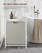 Kosz na pranie, cream white, 50 cm