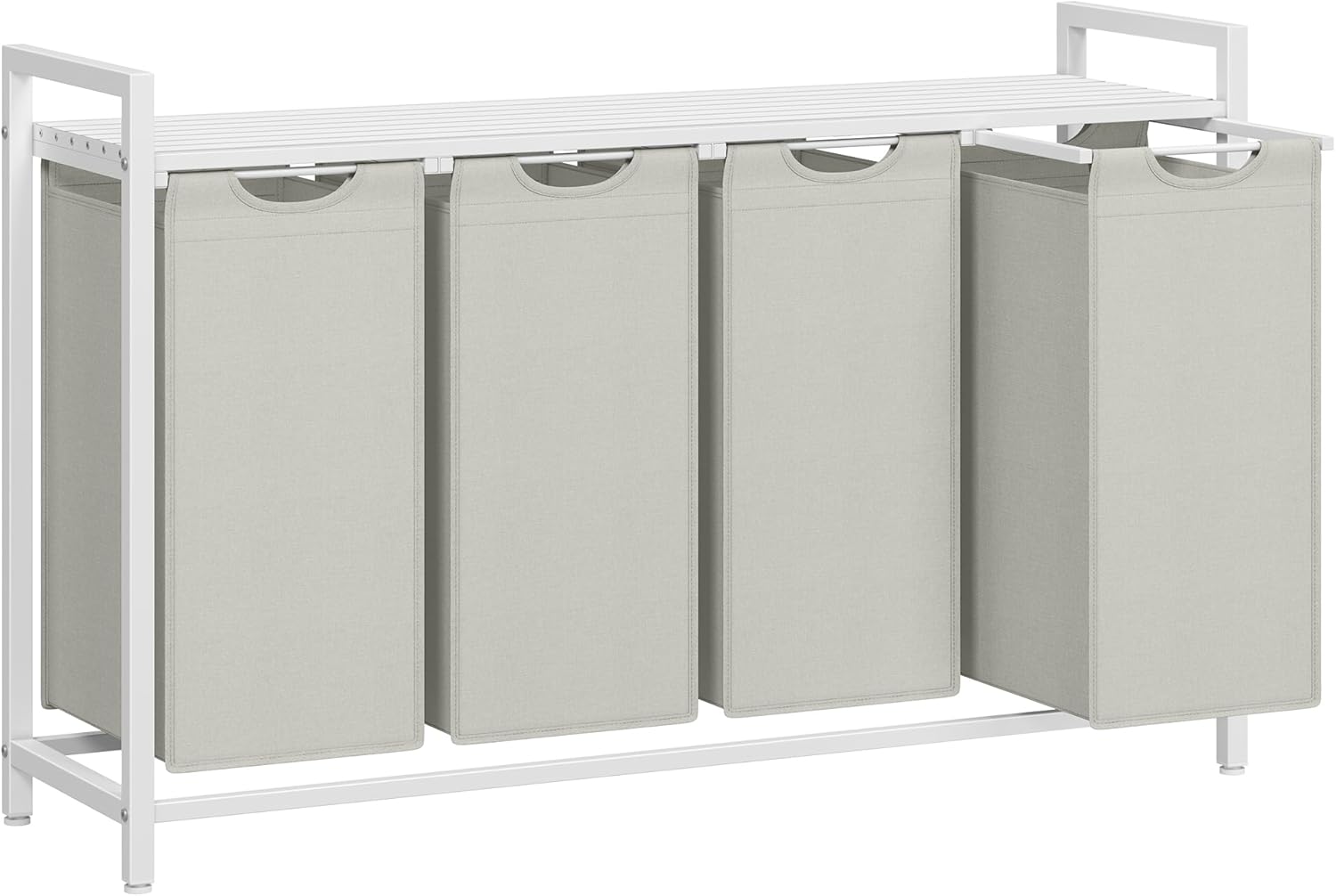 Kosz na pranie, cream white, 115,6 cm