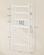 Mebel do domu, biały, 63 cm