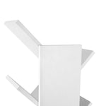 Regał na książki, biały, 50 cm