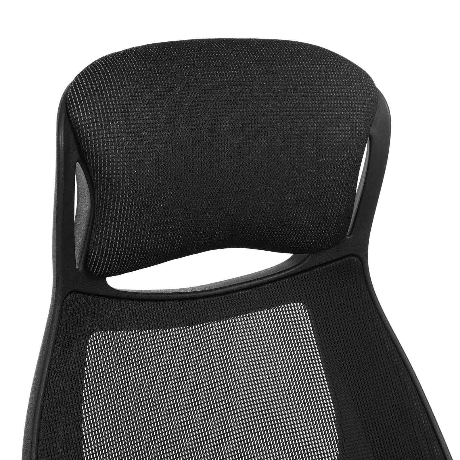 Fotel biurowy, czarny, 56 cm