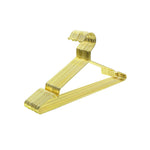 Wieszaki metalowe, amber