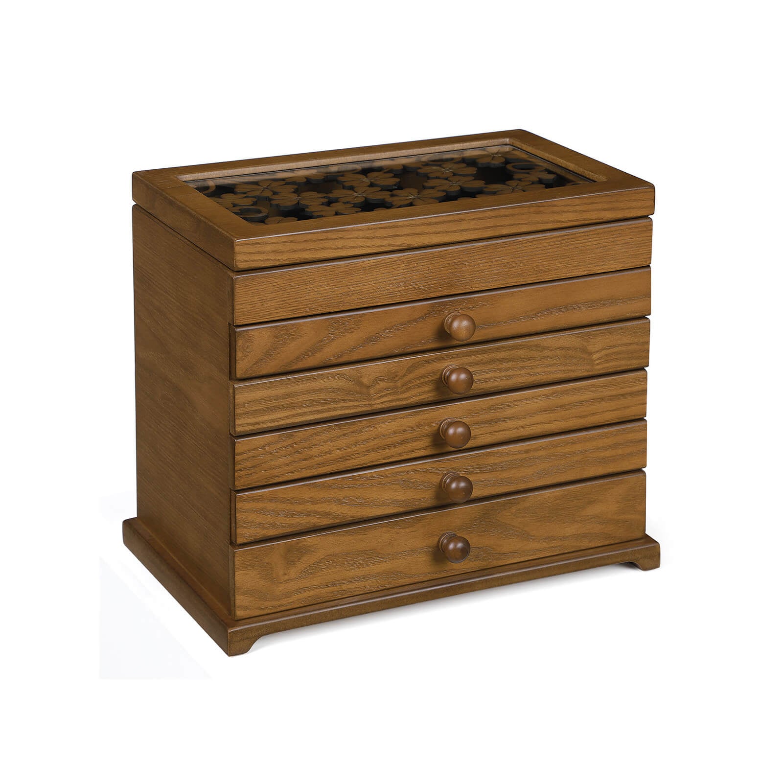 Pudełko na zegarki, walnut brown