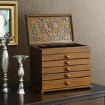 Pudełko na zegarki, walnut brown