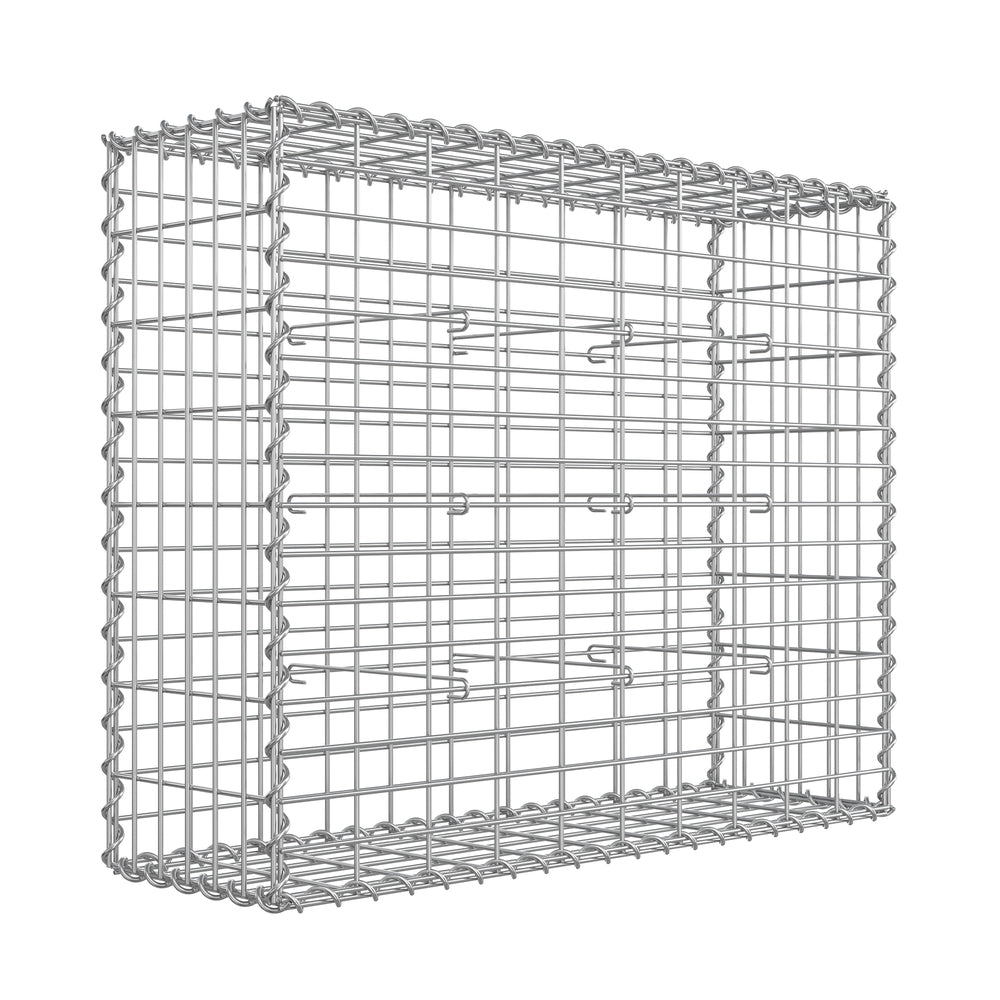 Gabion siatkowy 100×80×30 cm z ocynkowanej stali