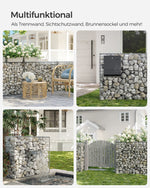 Gabion siatkowy 100×80×30 cm z ocynkowanej stali