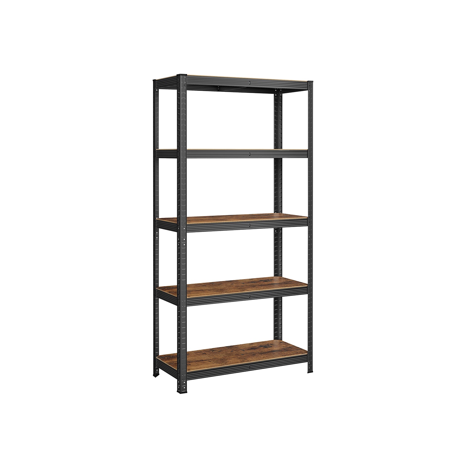 5-poziomowy regał magazynowy stalowy 180x90x40 cm