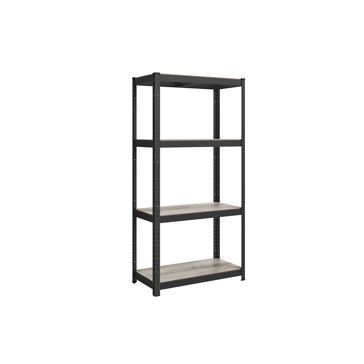 Metalowa półka stojąca 40x80x160 cm z 4 regulowanymi półkami