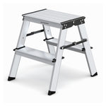 Aluminiowa drabina składana 2-stopniowa 38 cm