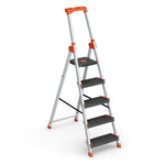 Aluminiowa drabina schodkowa 5 stopni