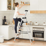 Aluminiowa drabina schodkowa 5 stopni