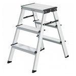 Aluminiowa drabina 3-stopniowa nośność 150 kg