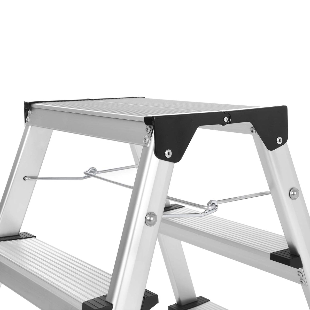 Aluminiowa drabina 3-stopniowa nośność 150 kg