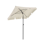 Parasol ogrodowy, biały, 200 cm