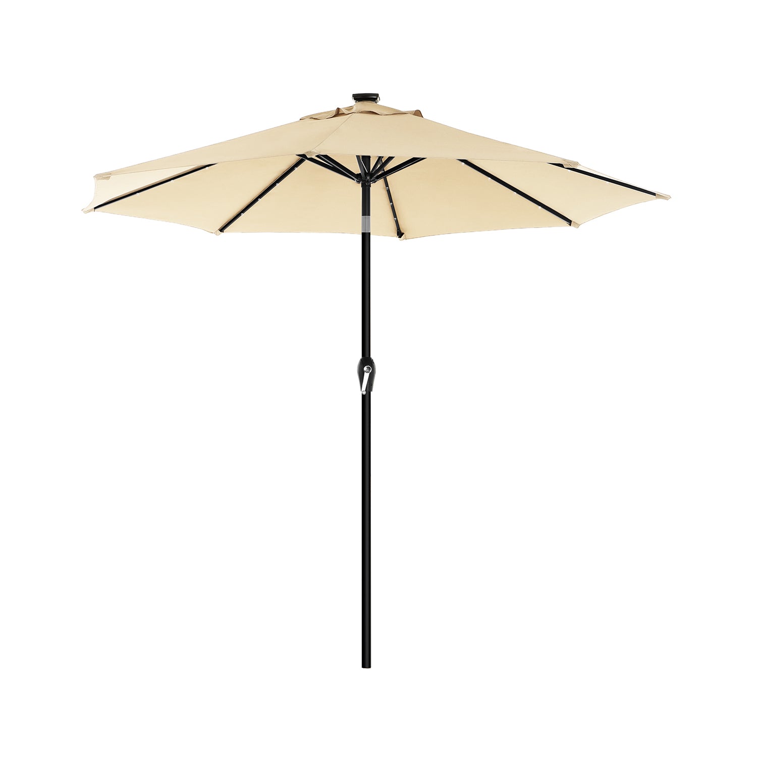 Parasol ogrodowy, biały, 300 cm