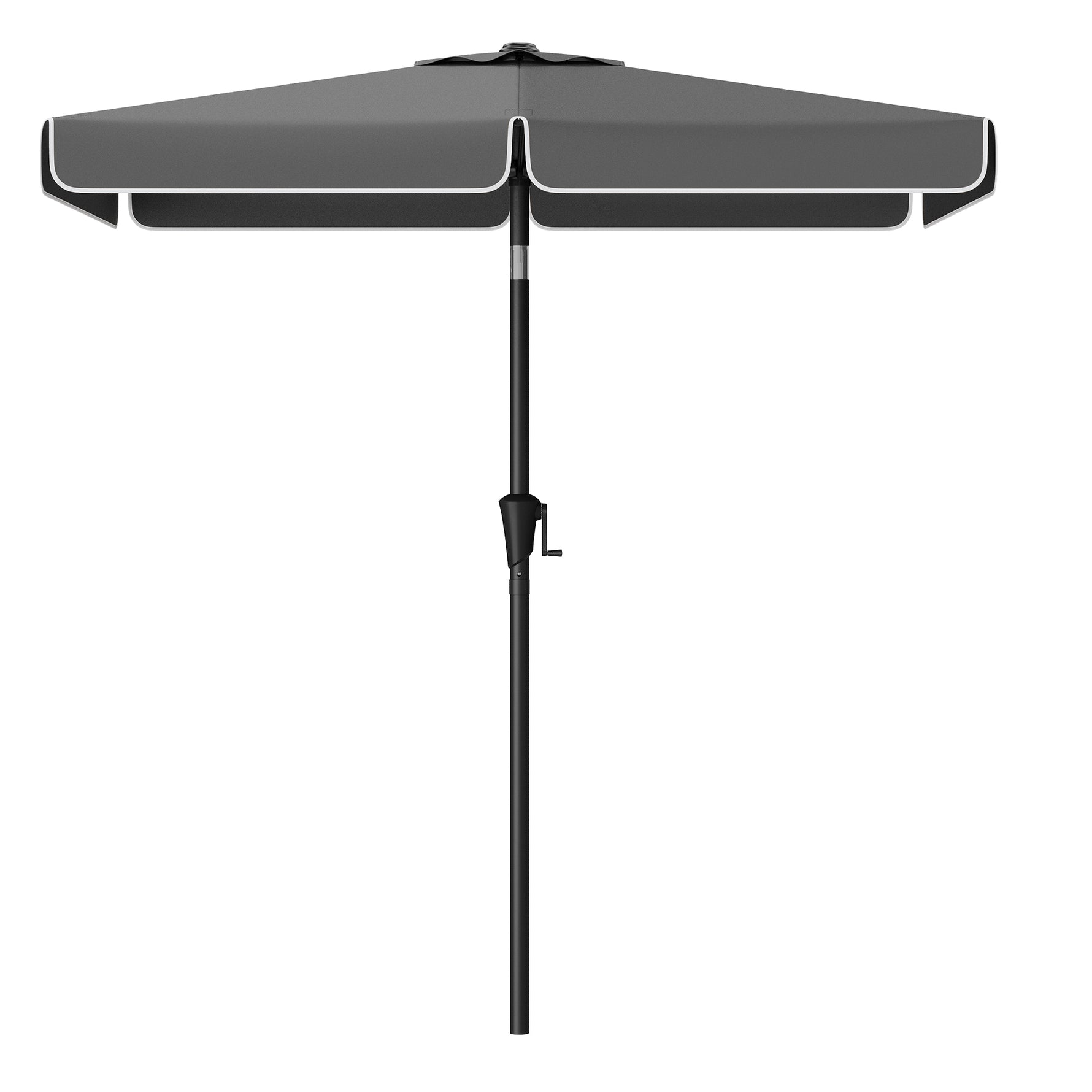 Parasol ogrodowy, szary, 200 cm