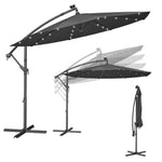 Parasol ogrodowy, szary, 300 cm