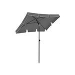 Parasol ogrodowy, szary, 180 cm