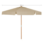 Produkt ogrodowy, khaki, 300 cm