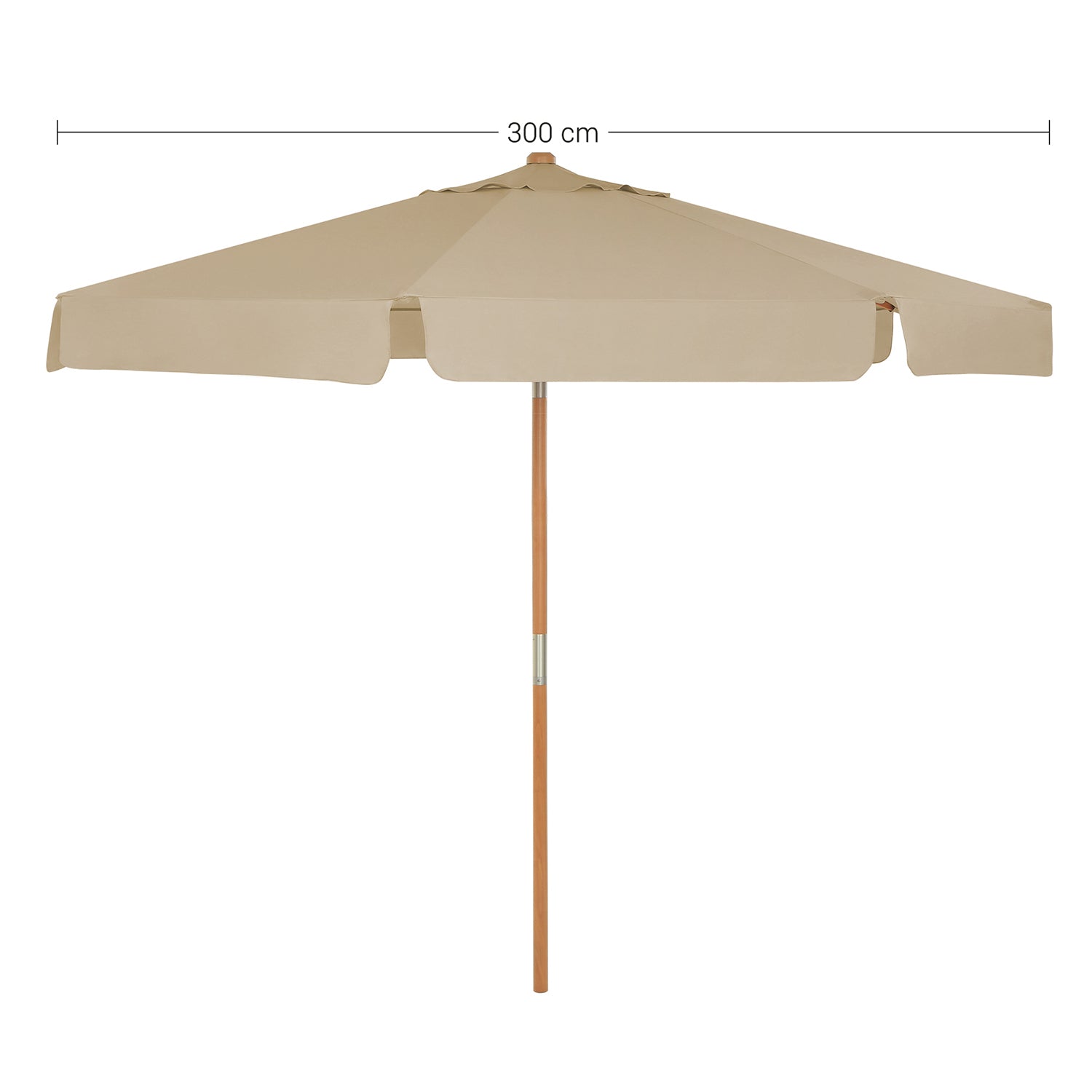 Produkt ogrodowy, khaki, 300 cm