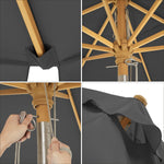 Produkt ogrodowy, szary, 300 cm