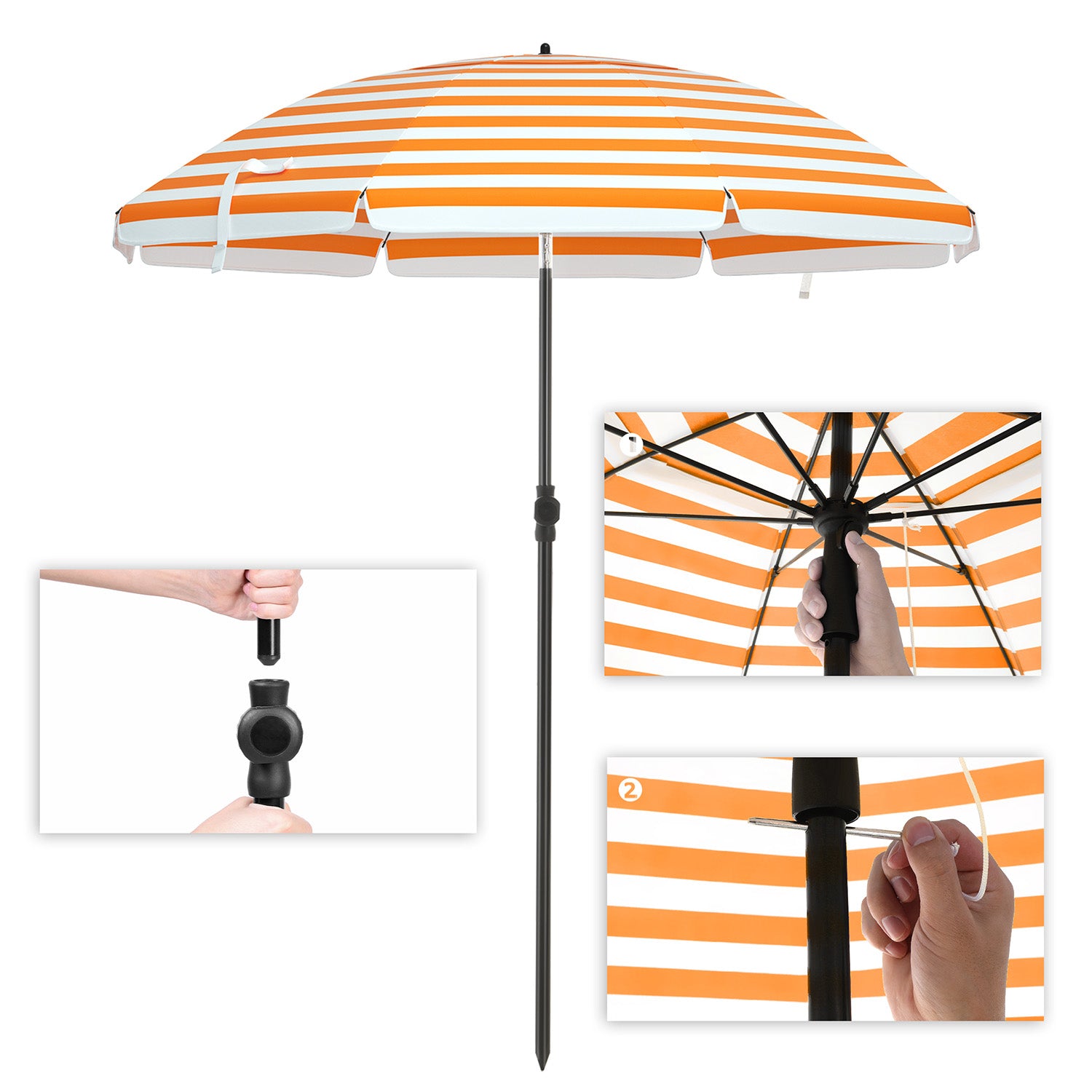 Produkt ogrodowy, orange, 160 cm