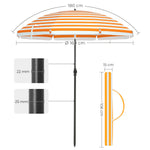 Produkt ogrodowy, orange, 160 cm