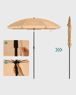 Produkt ogrodowy, szary, 200 cm