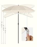 Produkt ogrodowy, light brown, 200 cm