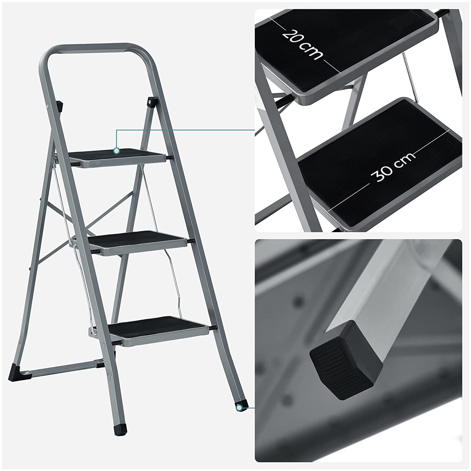 Mebel do domu, szary, 110 cm