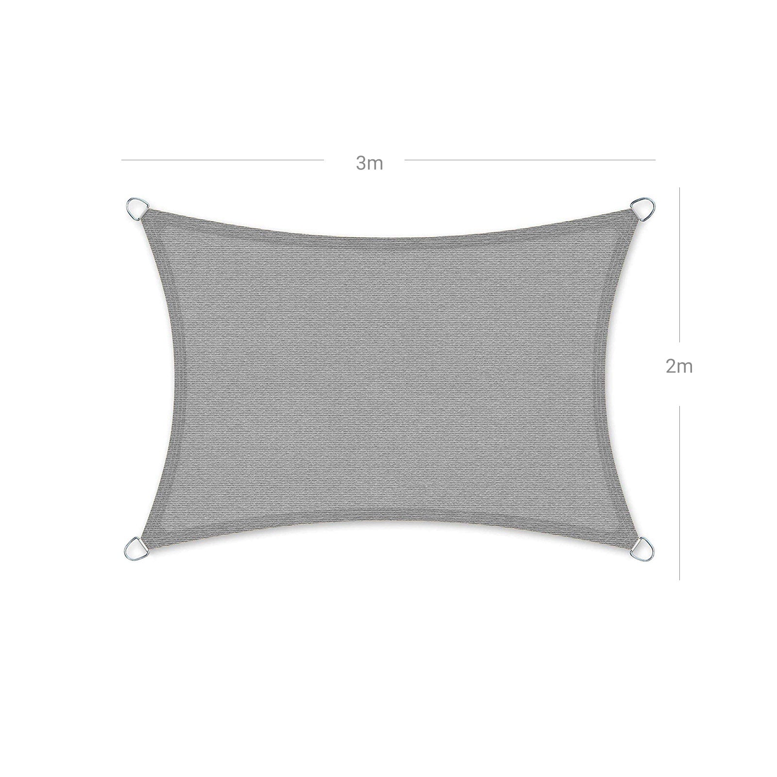 Produkt ogrodowy, szary, 200 cm