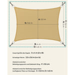 Produkt ogrodowy, yellow, 300 cm
