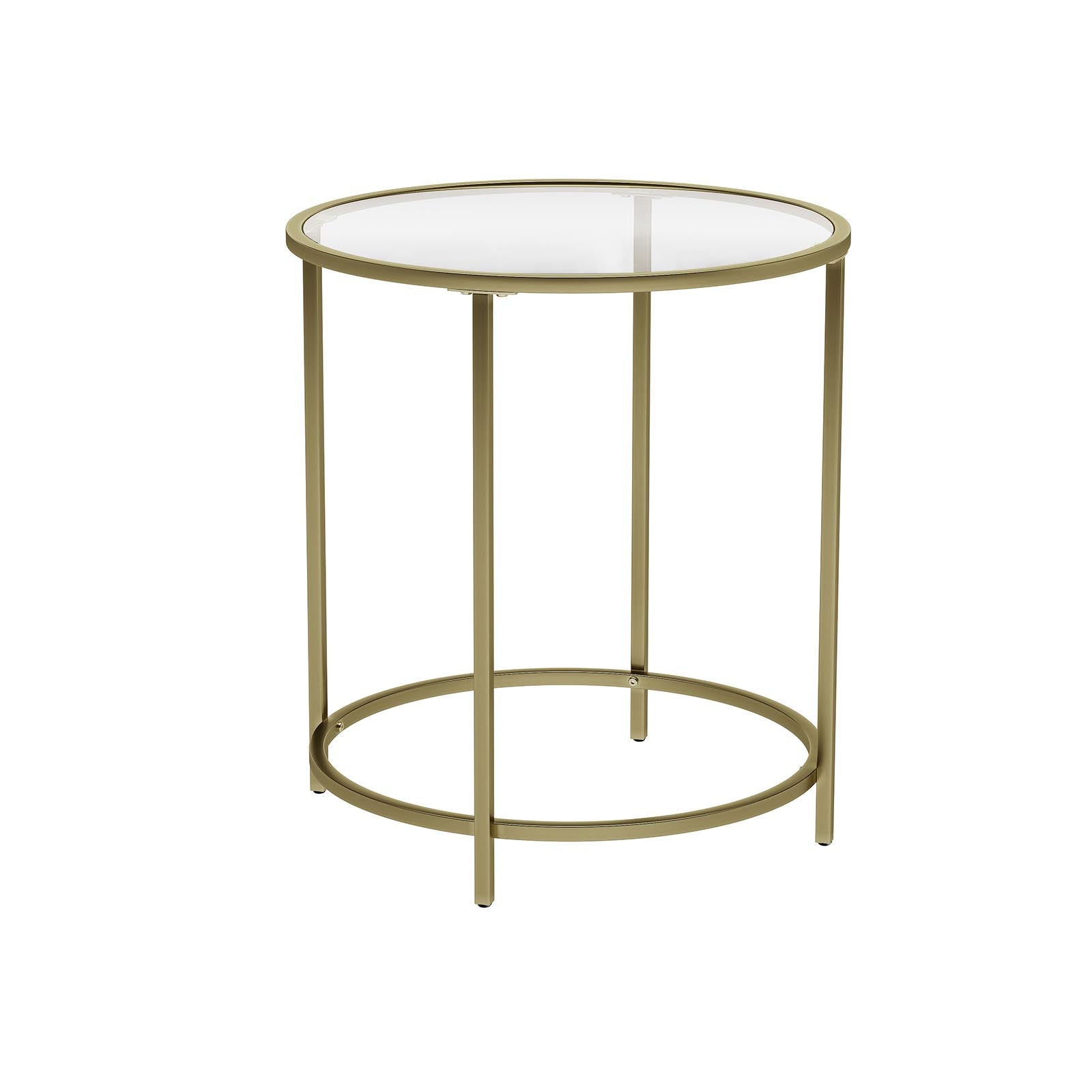 Stolik boczny, pale gold, 50 cm