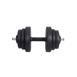 Zestaw hantli regulowanych 2x10 kg czarny