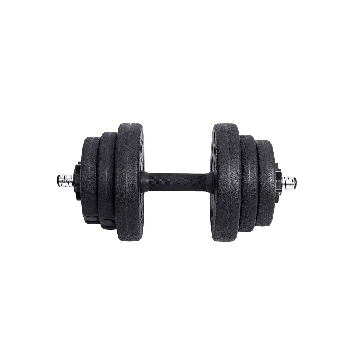 Zestaw hantli regulowanych 2x10 kg czarny
