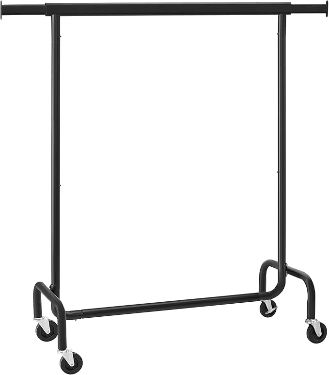 Wieszak na ubrania, czarny, 110 cm