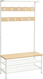 Regał na buty, golden oak, 100 cm