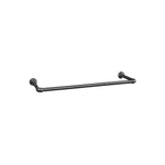 Metalowy wieszak ścienny na ubrania 92 cm czarny
