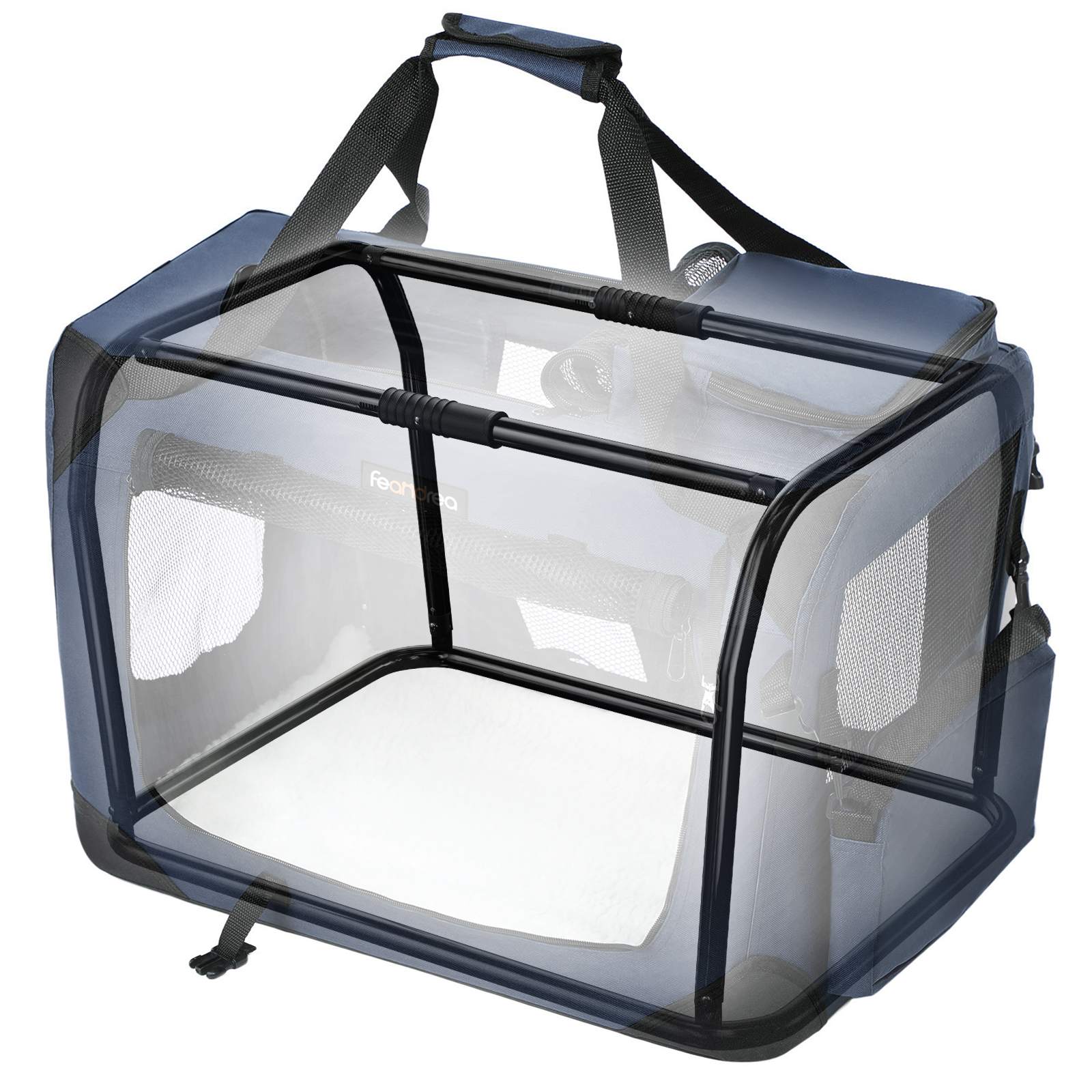 Składana torba transportowa dla zwierząt M 60x40x40 cm