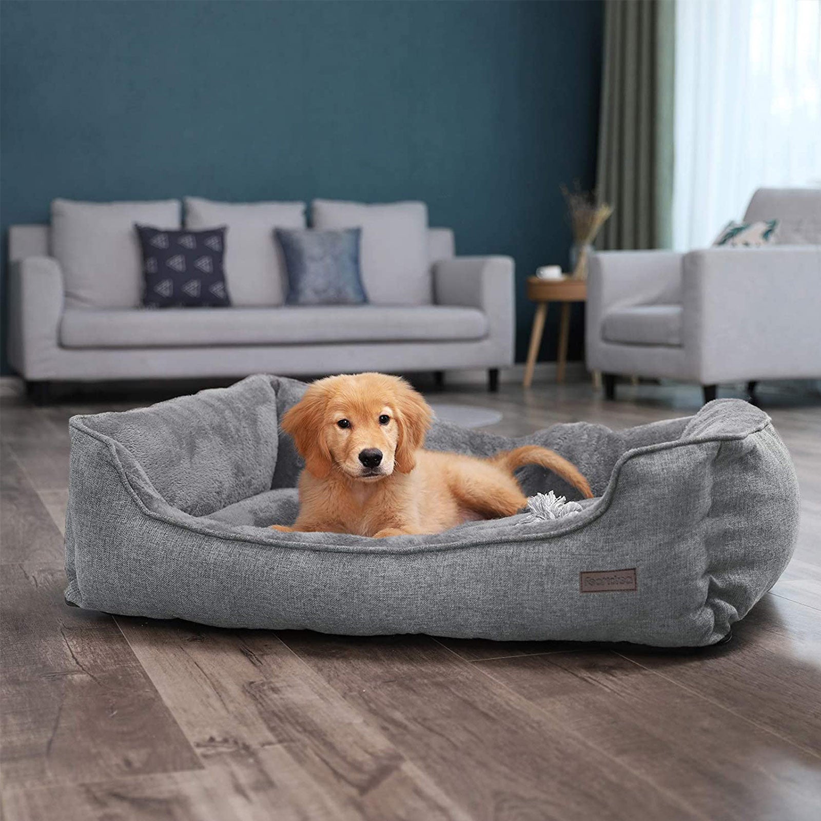 Legowisko dla psa, dove gray 2, 110 cm