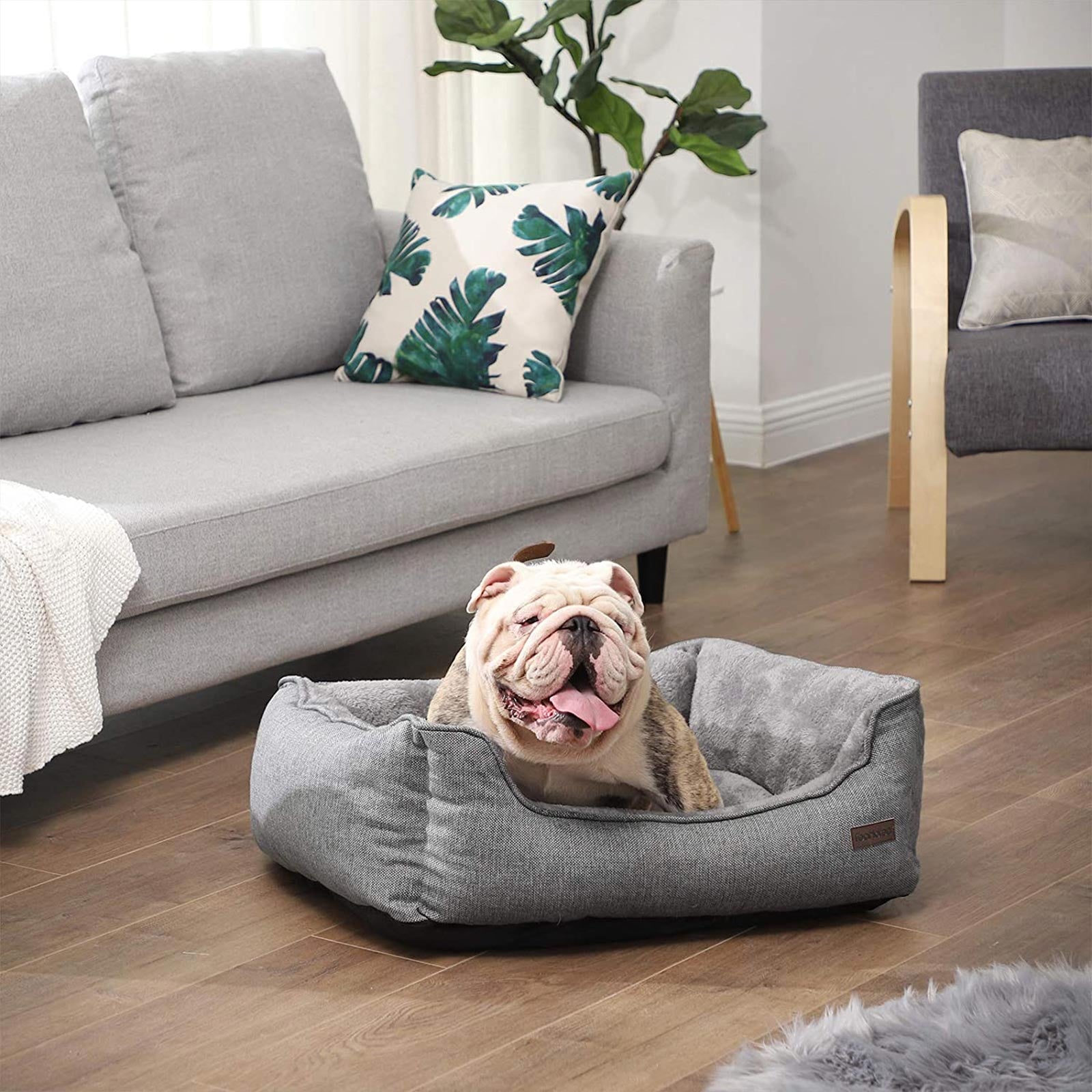 Legowisko dla psa, dove gray 2, 70 cm