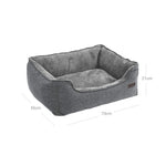 Legowisko dla psa, dove gray 2, 70 cm
