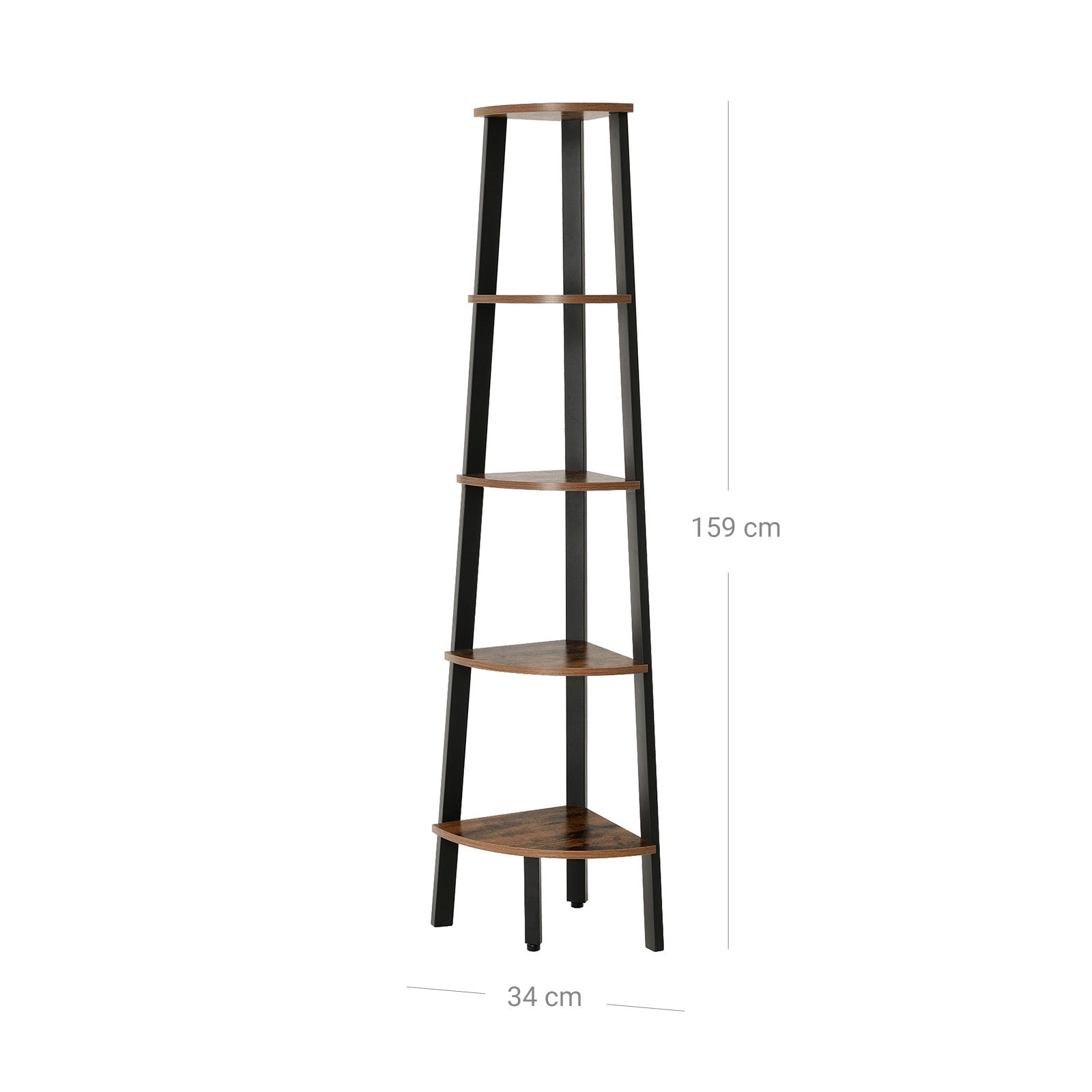 Regał na książki, khaki, 37,2 cm