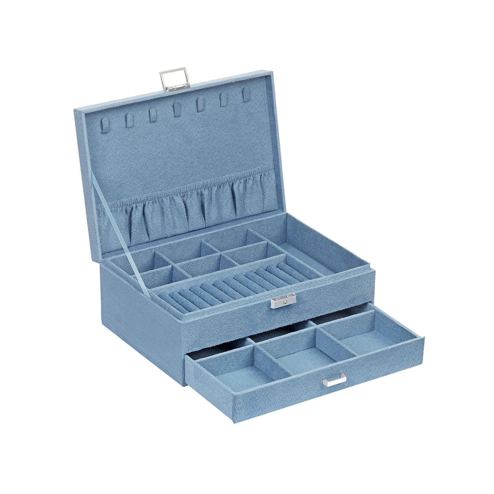 Organizer na biżuterię, quartz blue