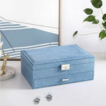Organizer na biżuterię, quartz blue