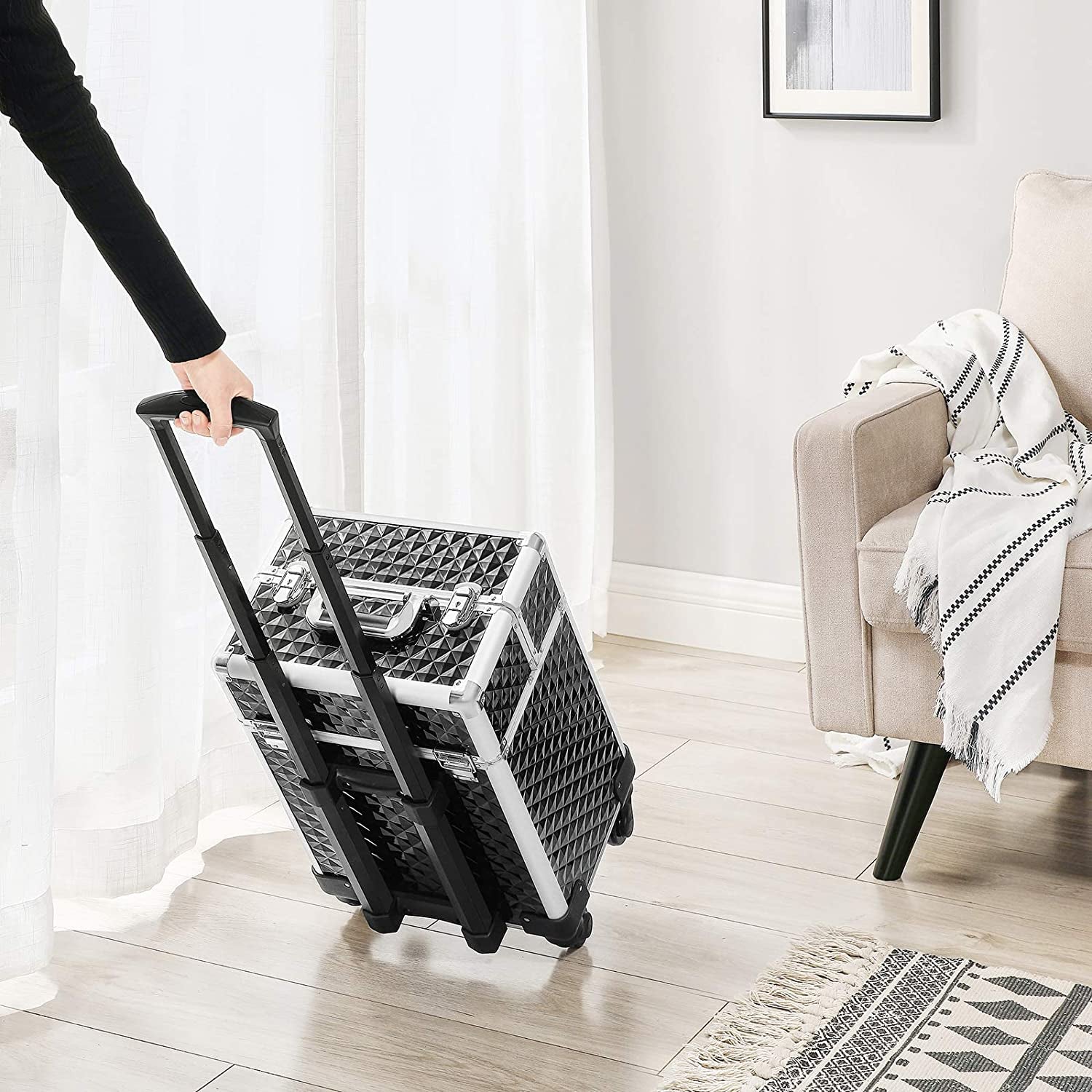 Organizer, czarny, 34 cm