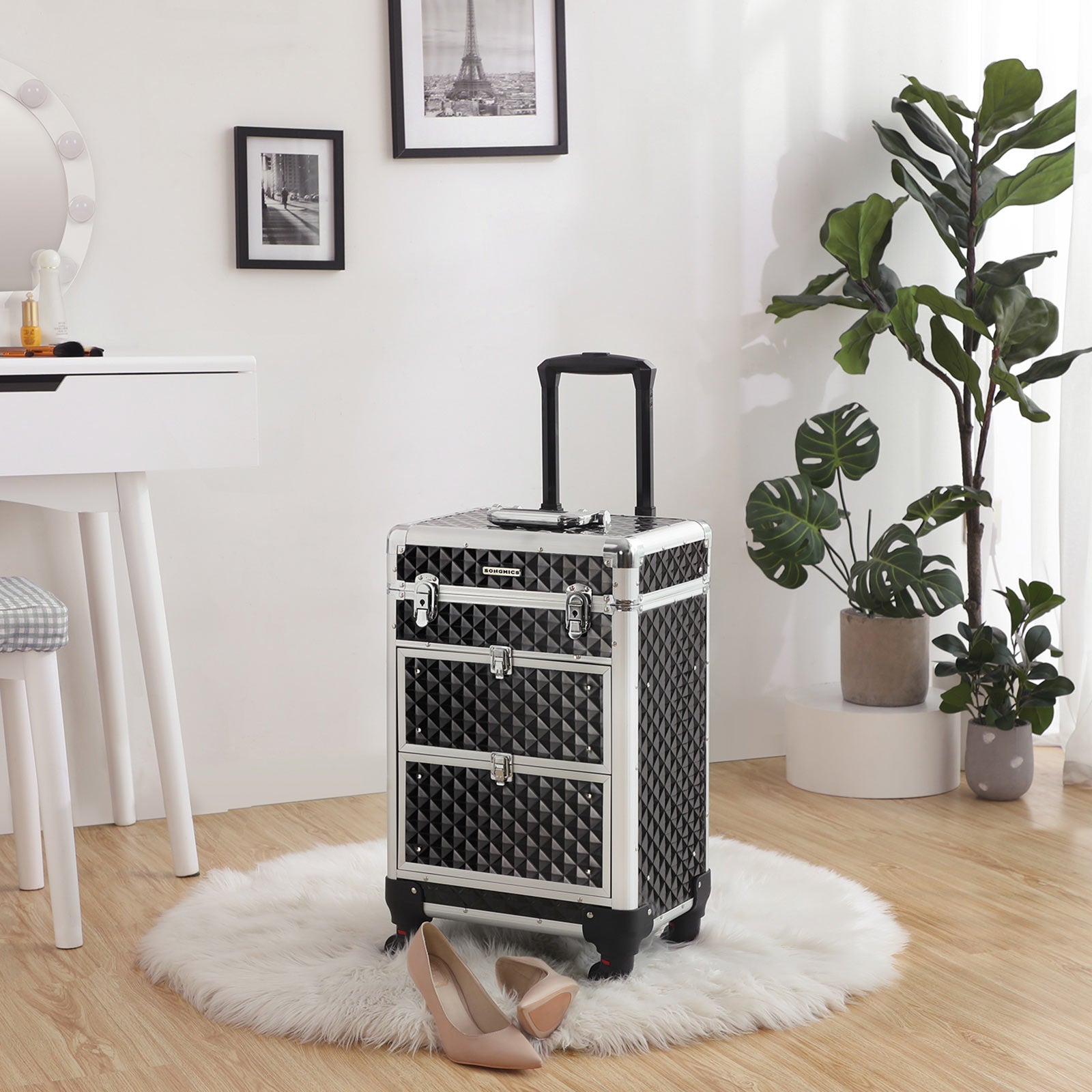 Organizer, czarny, 34 cm