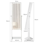 Organizer, biały, 46,5 cm