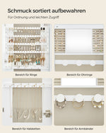 Organizer, biały, 42 cm