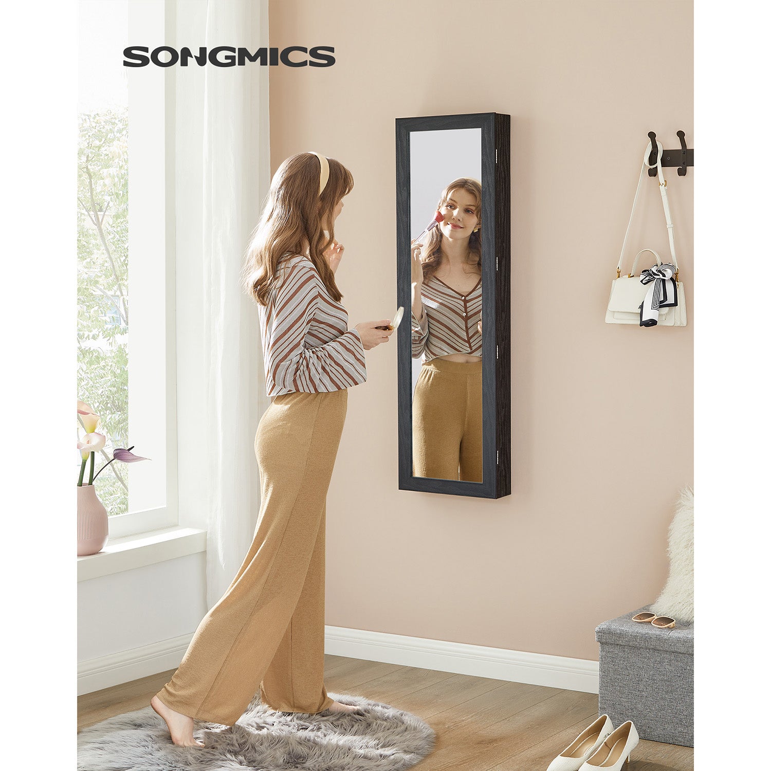 Szafka wisząca, ciemnoszary, 37 cm